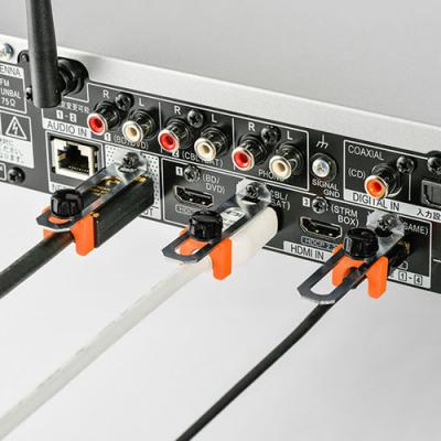 I/OロックHDMI-WIDE(AVレシーバー用HDMIプラグ対応・抜け防止・ネジ取り付け)
