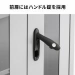 19インチマウント付きデスク 11U 2ポスト 奥行き80cm 高さ70cm