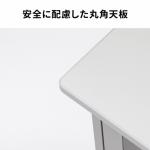 19インチマウント付きデスク 11U 2ポスト 奥行き80cm 高さ70cm