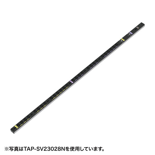 19インチサーバーラック用コンセント 200V(30A・IEC C13×16個口・3m