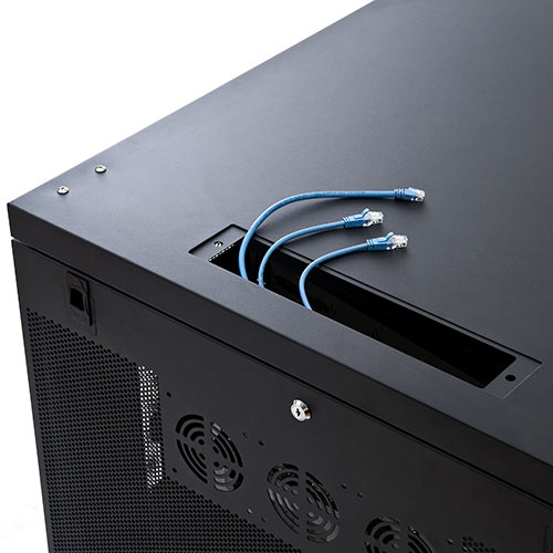 タワー型サーバー・機器収納ラック(幅80cm・高さ100cm・棚板3枚付