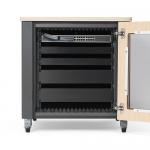 防音ラック 騒音低減ラック 19インチ 12U 小型 AVシステム 音響機器 奥行78.2cm 高さ72.6cm サンワサプライ製