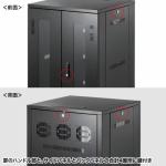 サーバーラック 19インチマウント 18U 奥行60cm パネル仕様