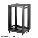 サーバーラック 19インチマウント 18U 奥行60cm パネル仕様