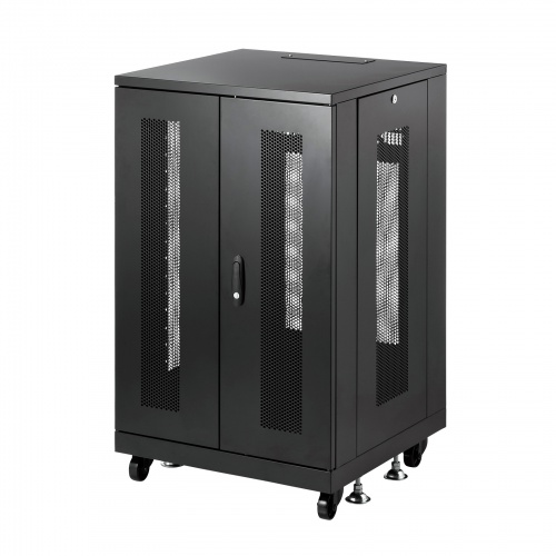 サーバーラック 19インチマウント 18U 奥行60cm メッシュパネル仕様