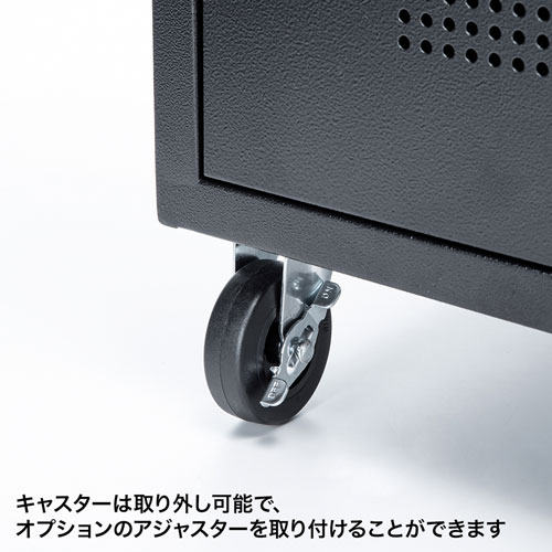 CP-THBOX4UBK レビュー キャスター付きハブボックス(4U・ブラック