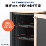 防音19インチマウントラック 18U 奥行78.2cm 高さ99.3cm