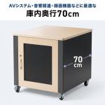 防音19インチマウントラック 18U 奥行78.2cm 高さ99.3cm