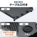 防音19インチマウントラック 24U 奥行78.2cm 高さ126cm