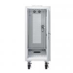 【アウトレット】キャスター付きハブボックス(2U・ホワイト)