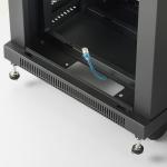 【アウトレット】マルチ収納ラック(メッシュパネル・鍵付き・H550) サンワサプライ