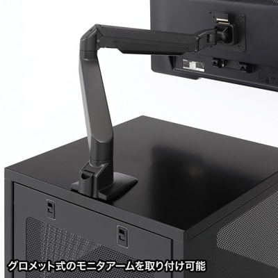 NAS・HDD・ルーター・ハブ収納ボックス(W500×D500×H700mm) CP-SBOX2