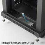 マルチ収納ラック(鍵付き・メッシュ・H1300mm) サンワサプライ