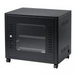 機器収納ボックス 幅60cm 奥行45cm 高さ53cm ブラック