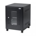 機器収納ボックス 幅40cm 奥行45cm 高さ53cm ブラック