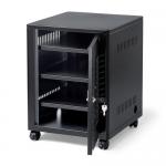 機器収納ボックス 幅40cm 奥行45cm 高さ53cm ブラック