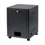 機器収納ボックス 幅40cm 奥行45cm 高さ53cm ブラック