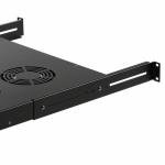 ラックマウント冷却ファンユニット ファン6台 19インチサーバーラック用